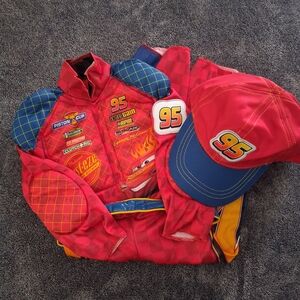 Disguise Red and Blue Racing Costume